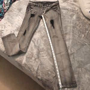 Gray Skinny Jeans